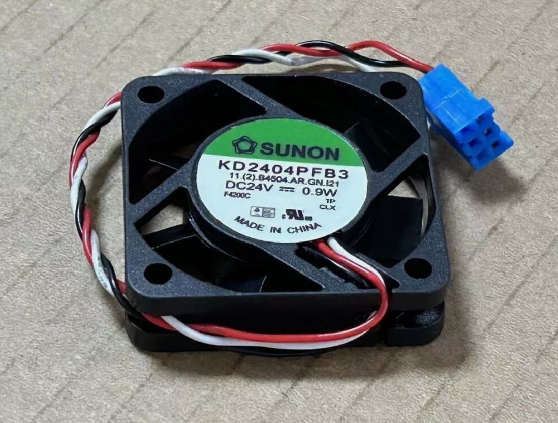 SUNON KD2404PFB3 24V 0.9W 4CM 4010 3-wire alarm signal inverter fan