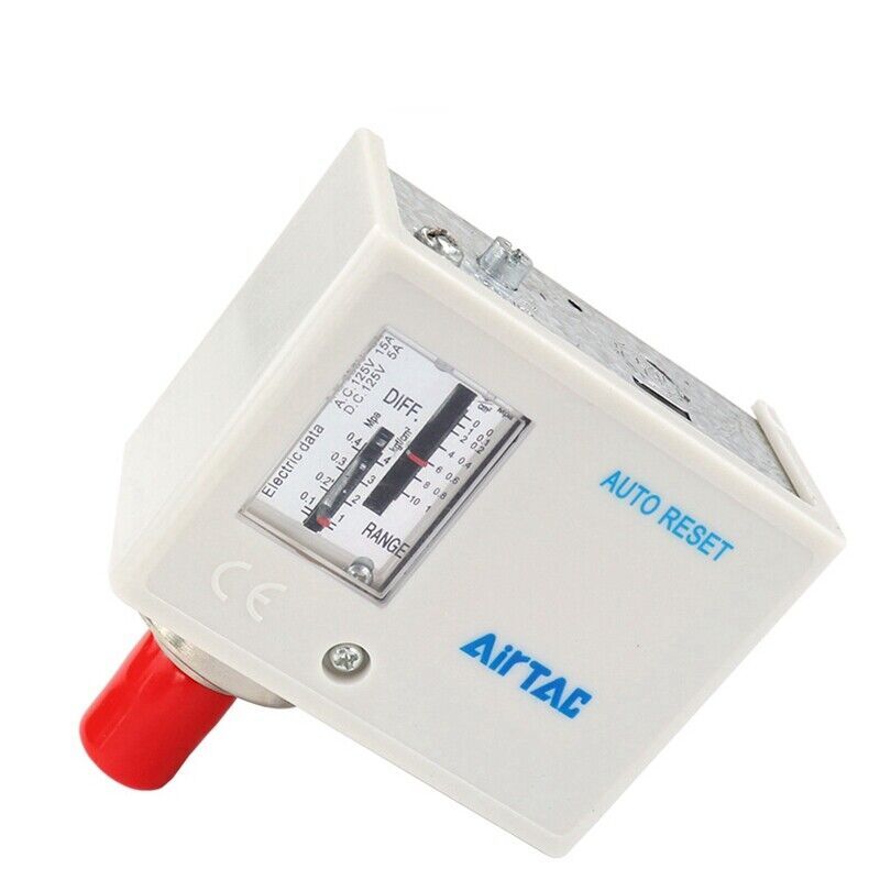 AirTAC PK506 pneumatic mechanical pressure switch 0.05MPa~0.6MPa -0.5kg~6kg