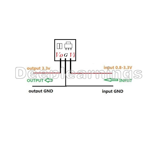 DC-DC 1V 1.2V 1.5V 1.8V 2.5V 3V to DC 3.3V Step-UP Boost Power Supply Converter
