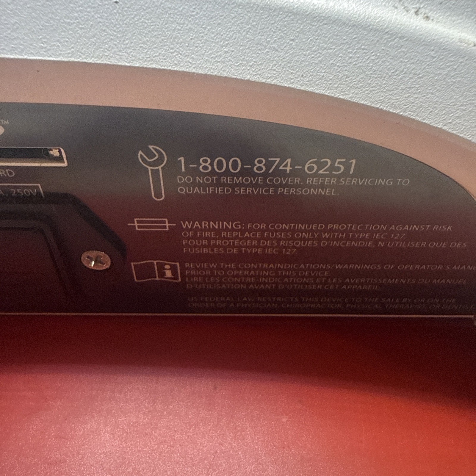 Dynatronics Solaris Plus 706 Electrical Stim Unit For Parts Only