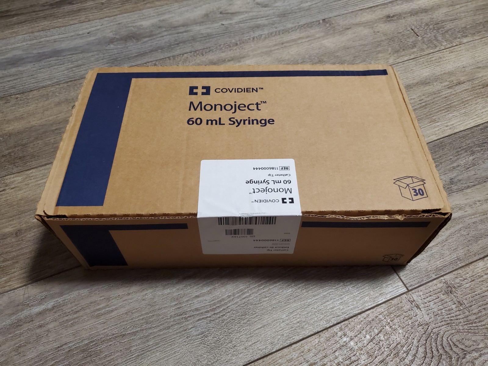 Box of 30 Coviden Monoject 60mL Syringe Epoxy Resin Measuring Lab Art Craft LOT