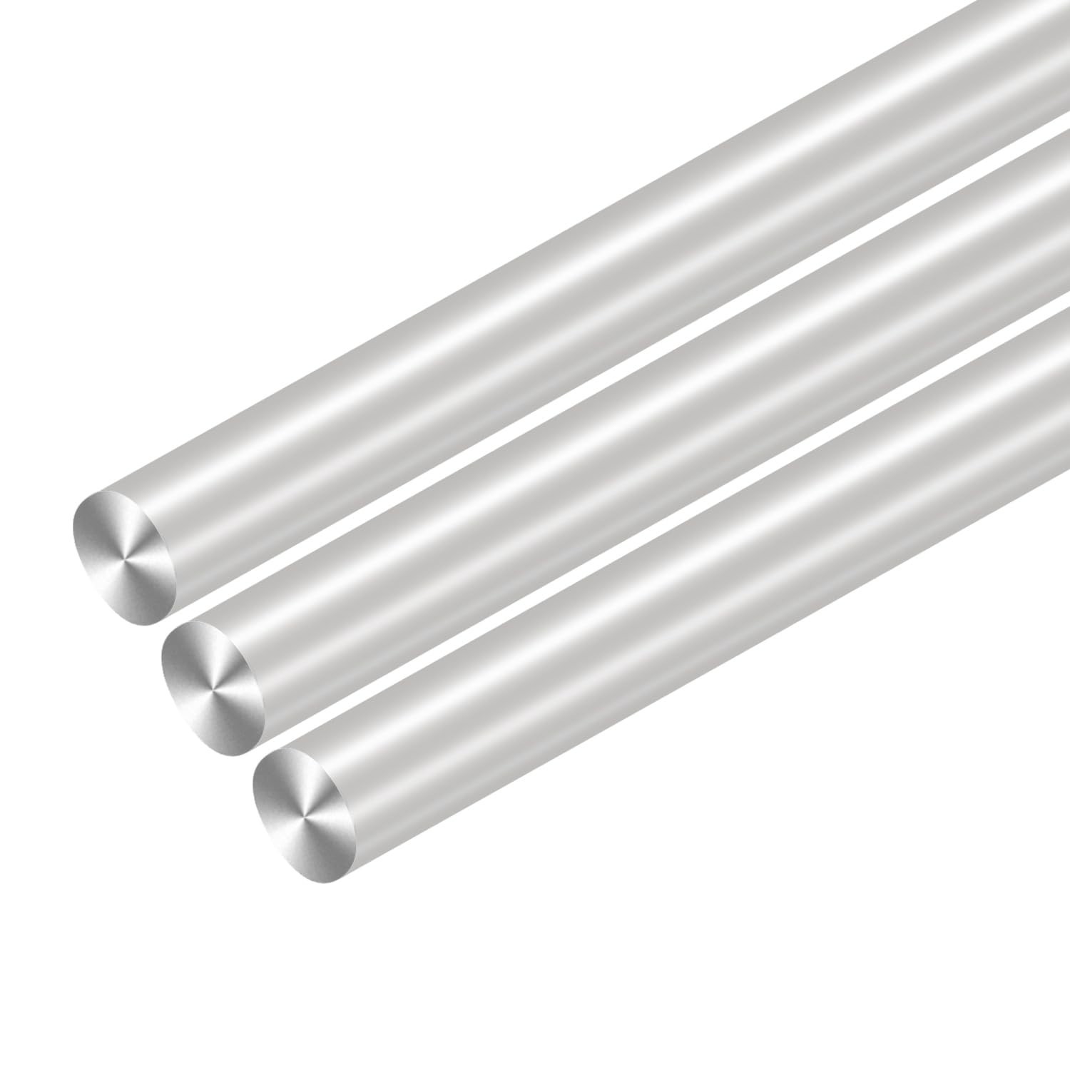 3Pcs 19mm x 406mm Aluminum Rod,16″406mm Long 3/4Inch0.75″-19.05mm Diameter 60…