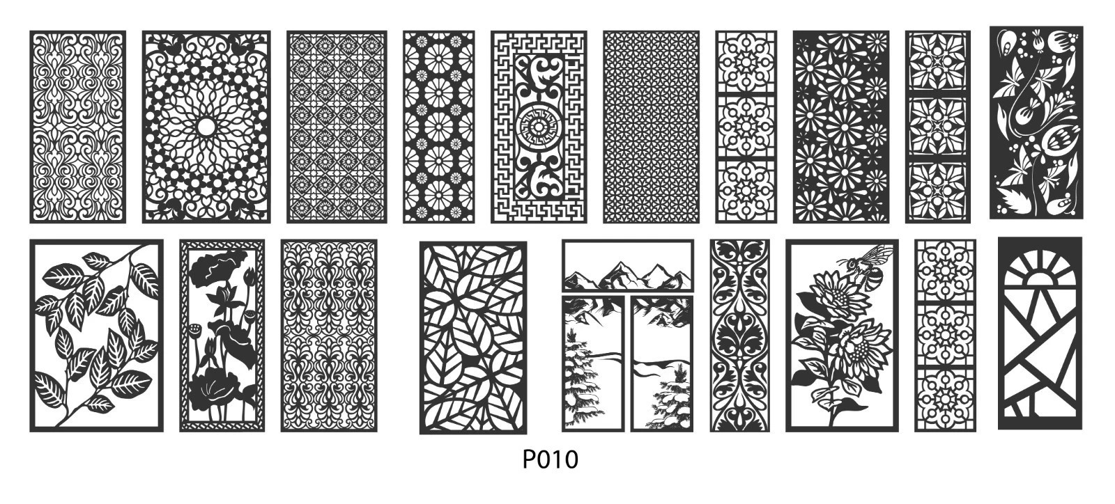 +500 DXF SVG Laser Cut Designs Screen Panels USB/CD – CNC Router Plasma Cutting