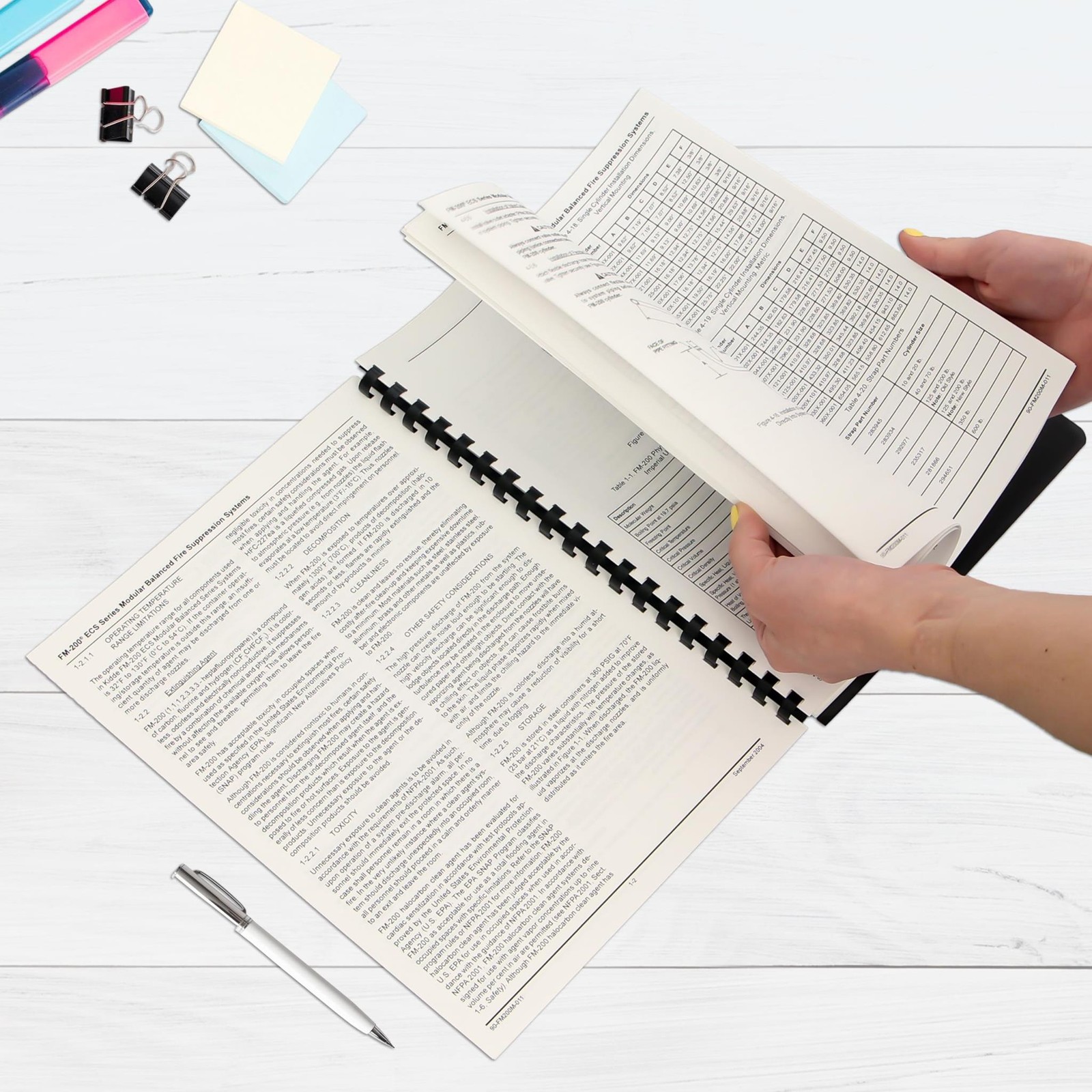 PrintWorks Professional GBC 19 Hole Comb Binding Pre-Punched Paper – Book Bindin