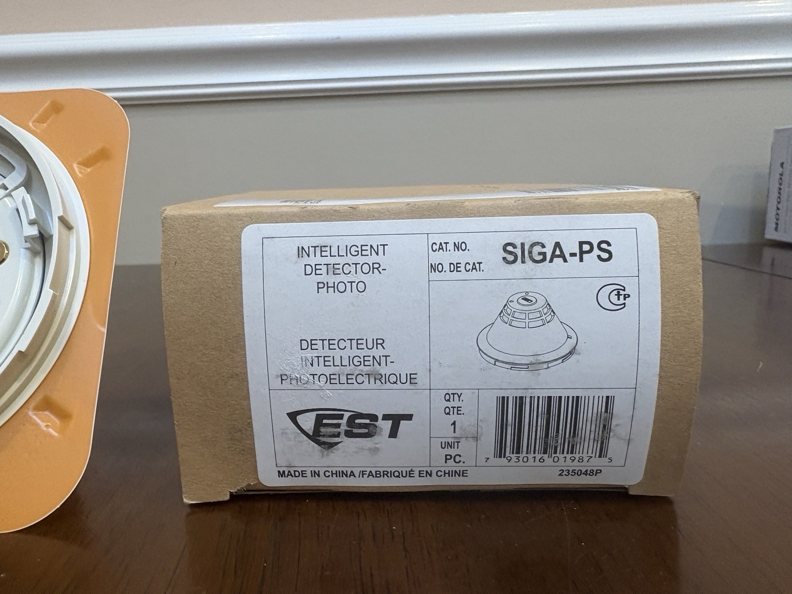 Edwards EST SIGA-PS Intelligent Photoelectric Smoke Detector