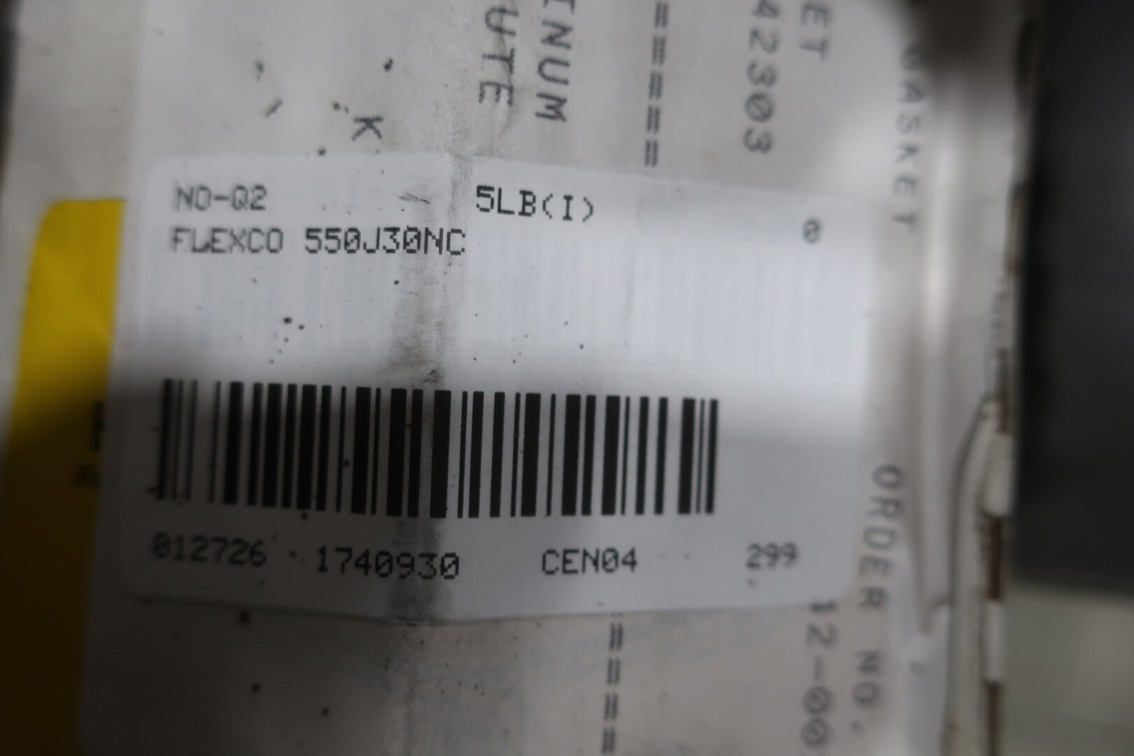 Flexco 550J30NC Hinged Belt Fastener 1/4in-5/8in
