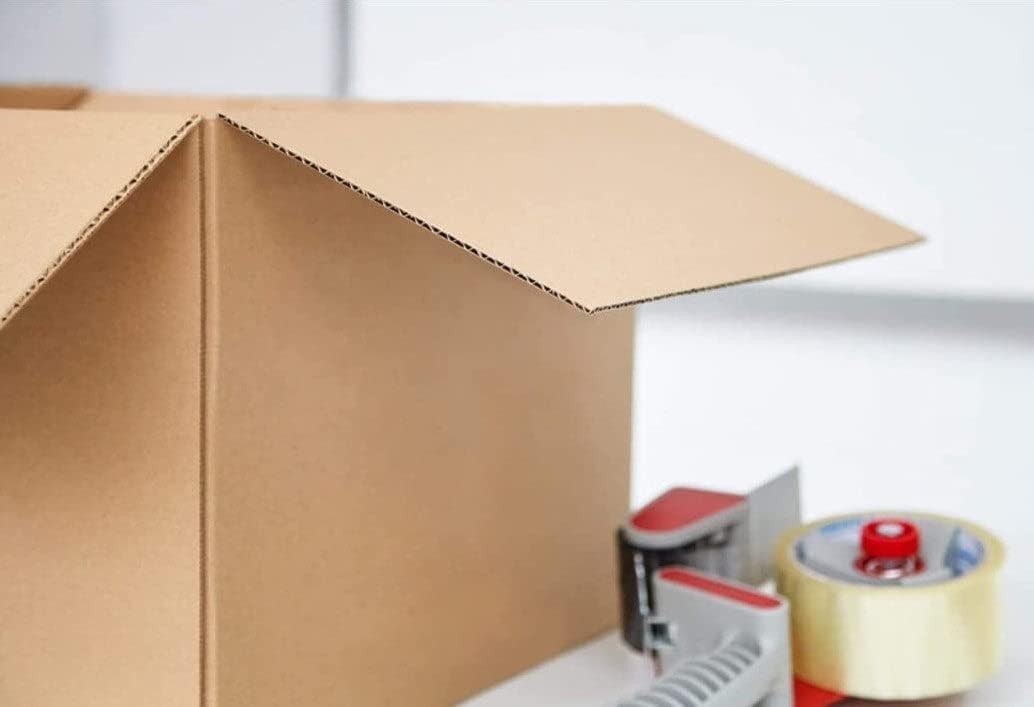 50 10x8x4 Cardboard Paper Boxes Mailing Packing Shipping Box Corrugated Carton