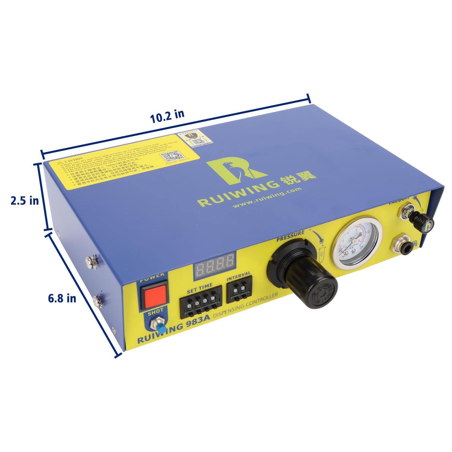 983A Auto Glue Dispenser 110V – Digital Solder Paste Liquid Controller 110V