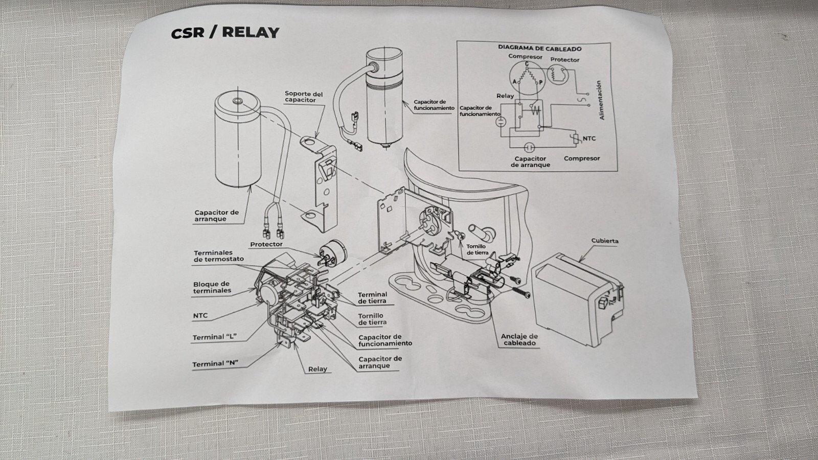 Sikelan GQR12KD 1/2hp 2627BTUs 110VAC R404a LBP / MBP Refrigeration Compressor