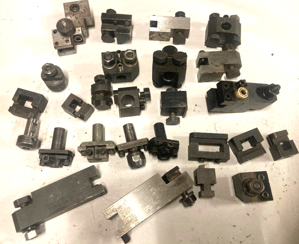 Hardinge Chucker Lathe Turret Tooling LOT