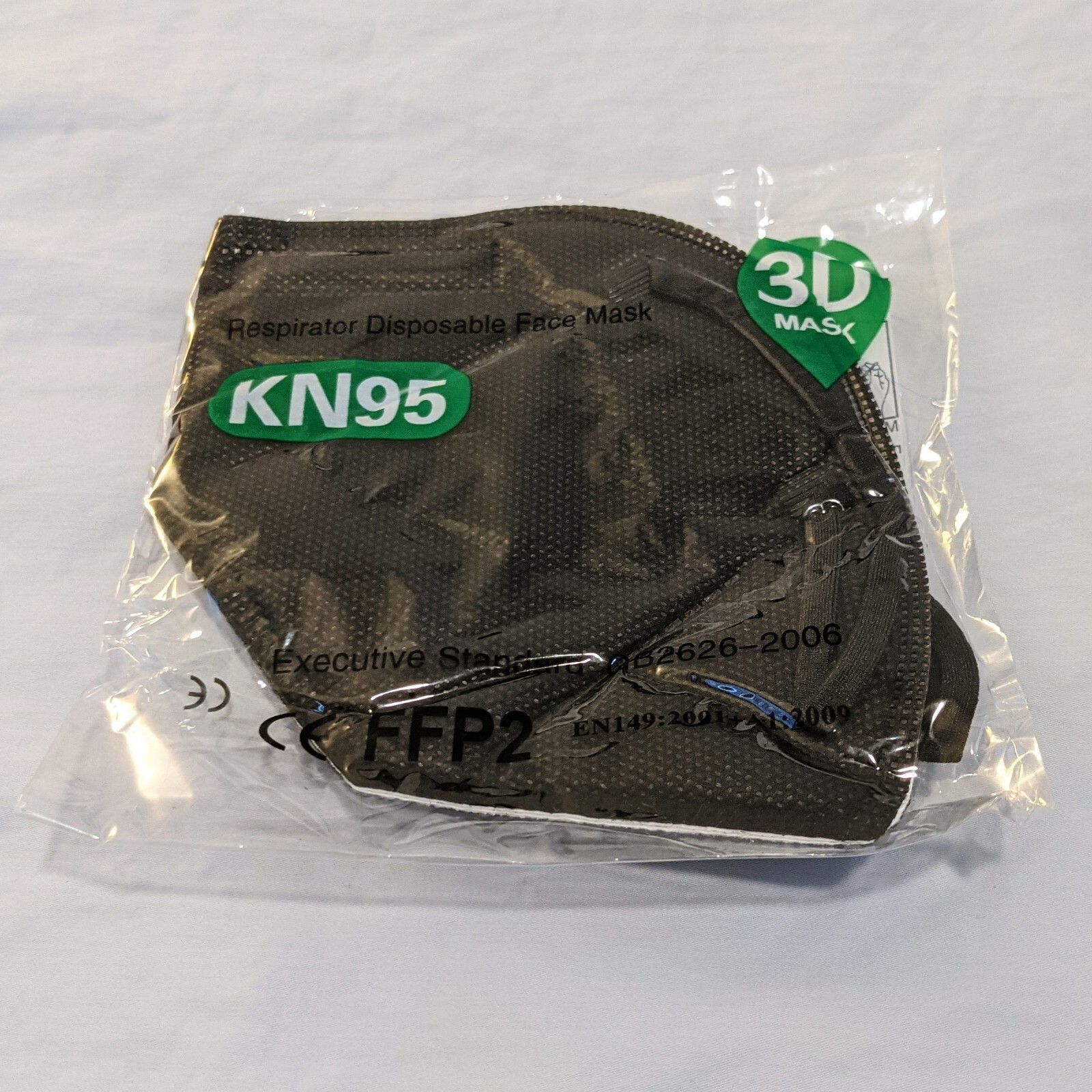 KN95 Adult Mask Individually Wrapped. Black or Red only. NEW 10-Pack KN 95