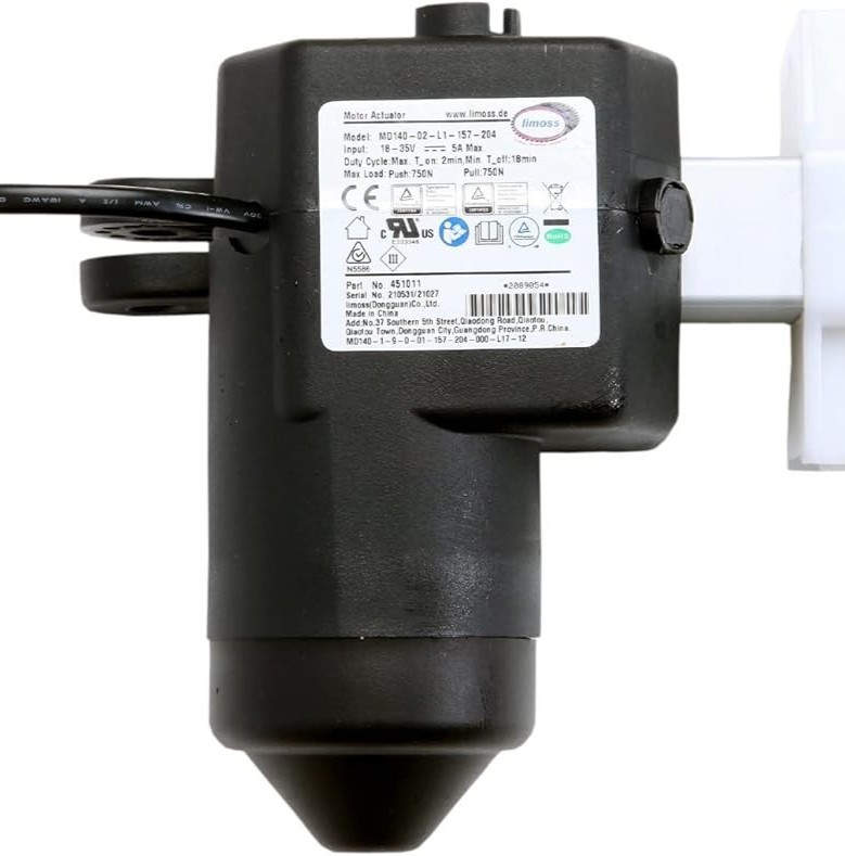 Limoss Motor Actuator 451011 Model MD140-02-L1-157-204 for Recliner Lift Chairs