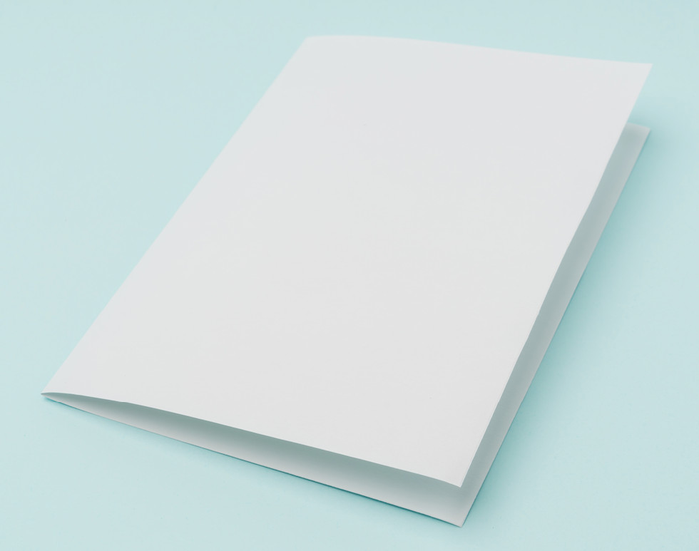 Printed Presentation Folders, 100 Full Color Custom 2-Pocket, Your Logo & Design