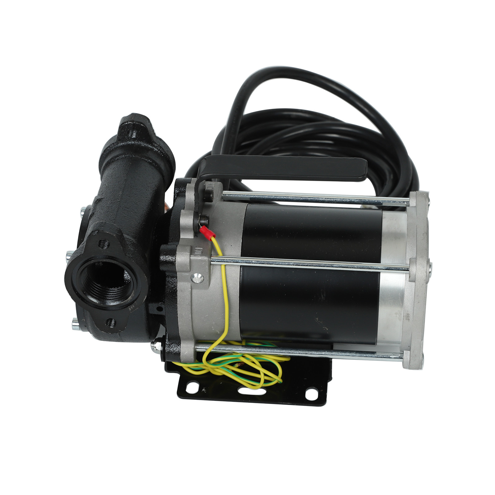 12V Gasoline Fuel Transfer Pump Kit, 15 GPM / 57 LPM Self-Priming Fuel Pump