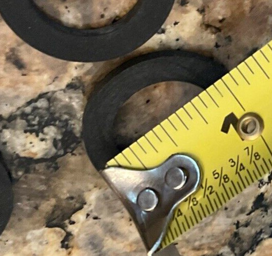 O Ring’s Gasket Lot of 8 Garden Home Fix/ Six 1 inch / 2 Mixed/ No Leak Repair