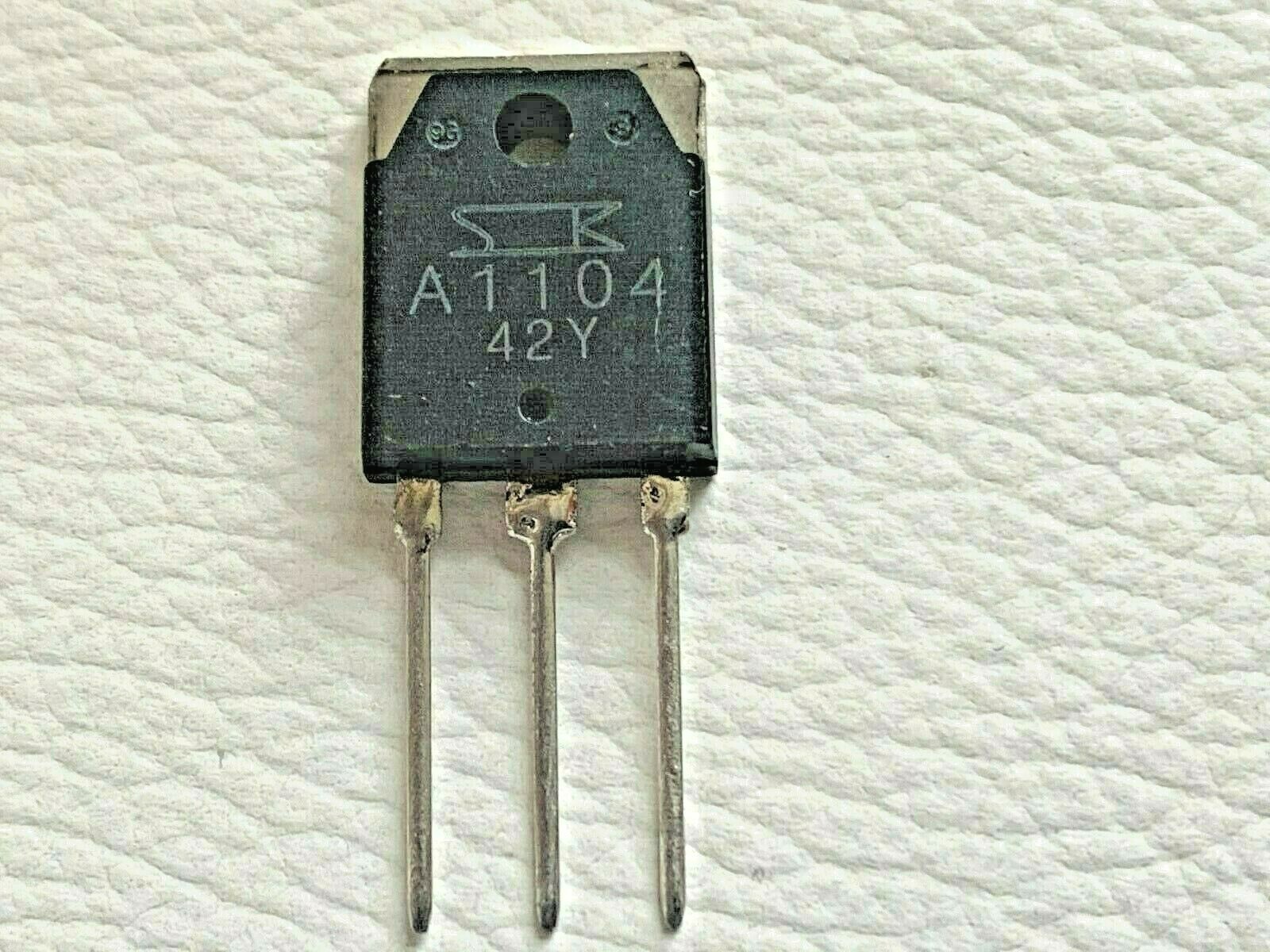 2SA1104 A1104 PNP Audio Silicon Power Transistor New Original Sanken LOT OF 2