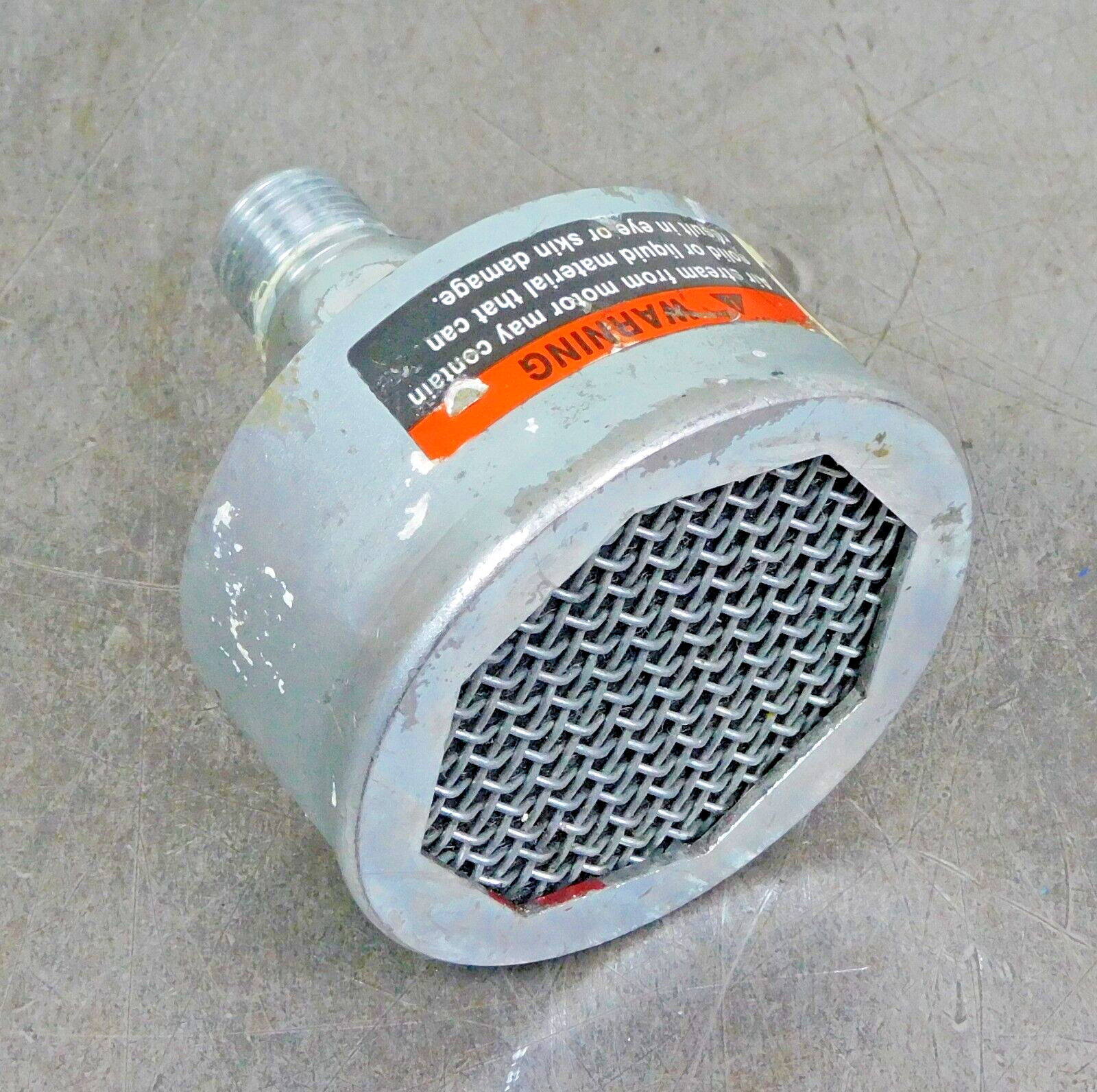 Gast AC995 Pneumatic Motor Muffler Assembly 4AM Series 3/8″ npt