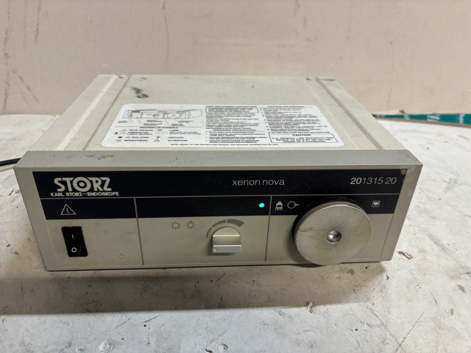 Karl Storz Xenon Nova 175 Light Source 201315 20