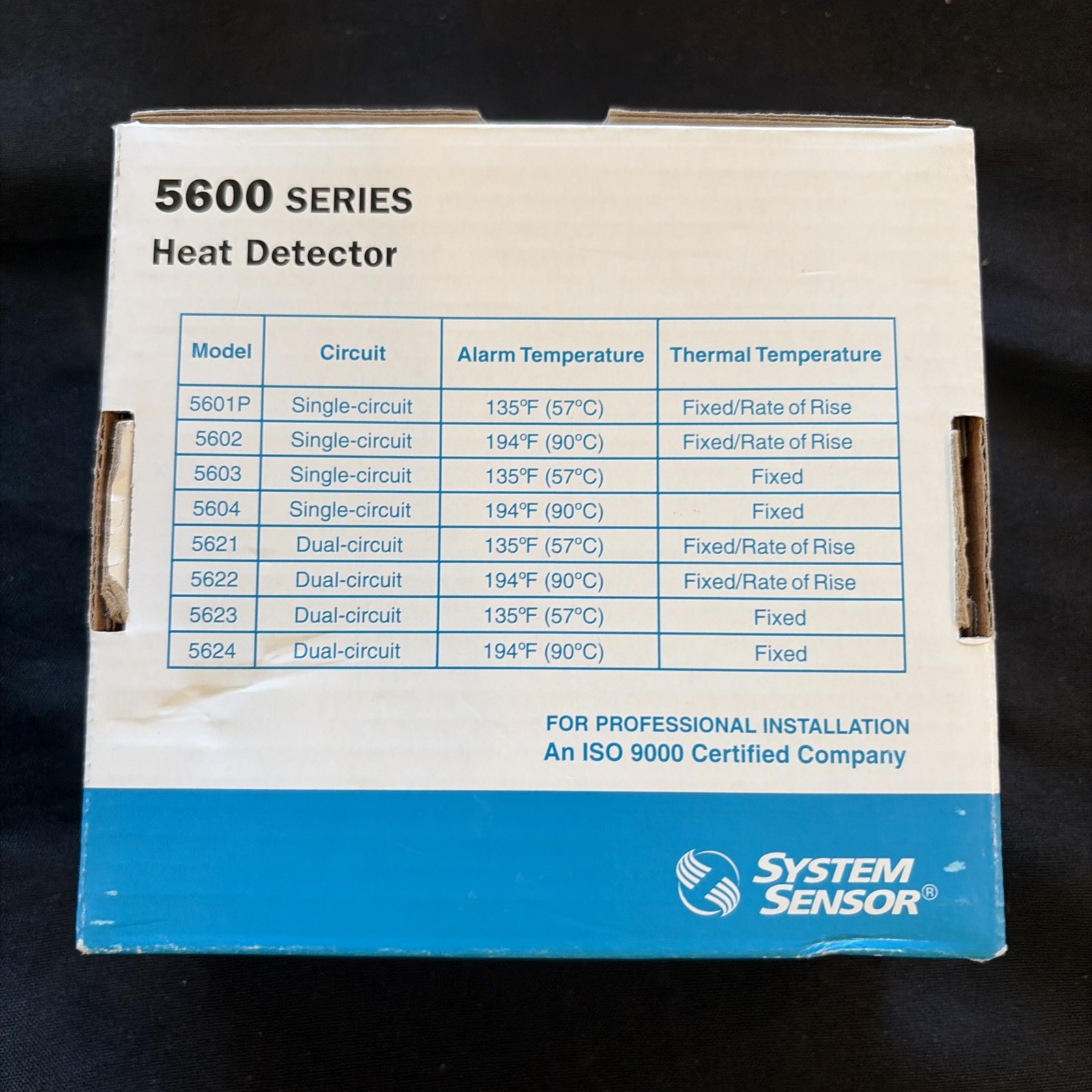 System Sensor 5601P Heat Detectors NEW