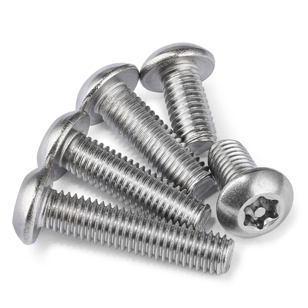Security Screws A2 Stainless Steel Socket Button Torx Pin M3 M4 M5 M6 M8 M10