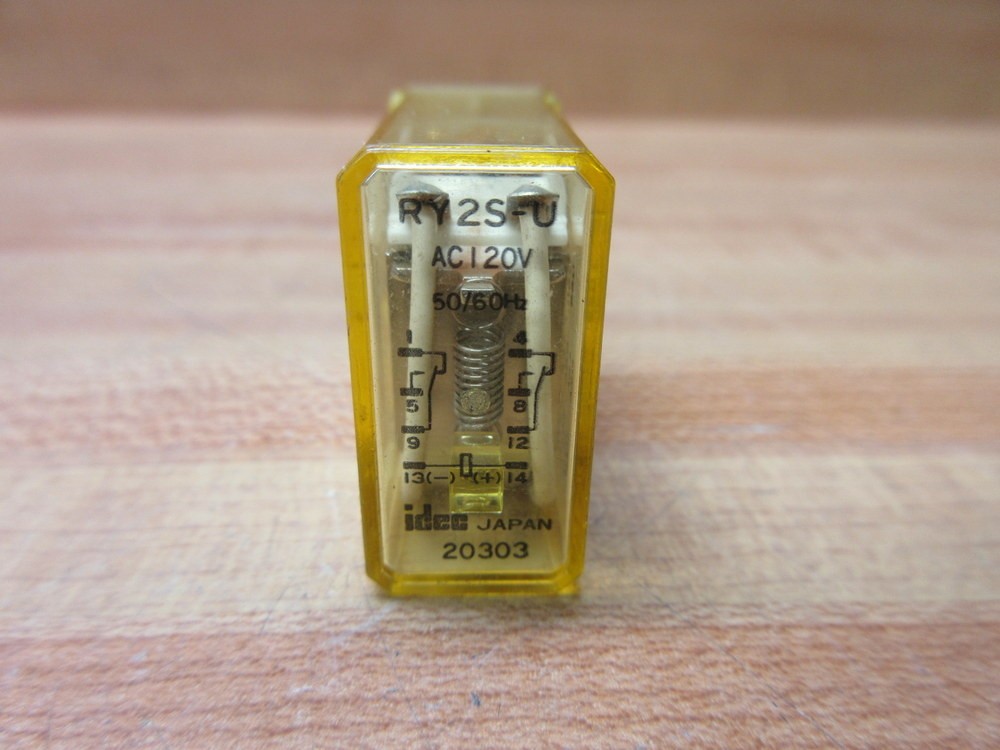 IDEC RY2S-U-AC120V Relay RY2S-U-120V AC