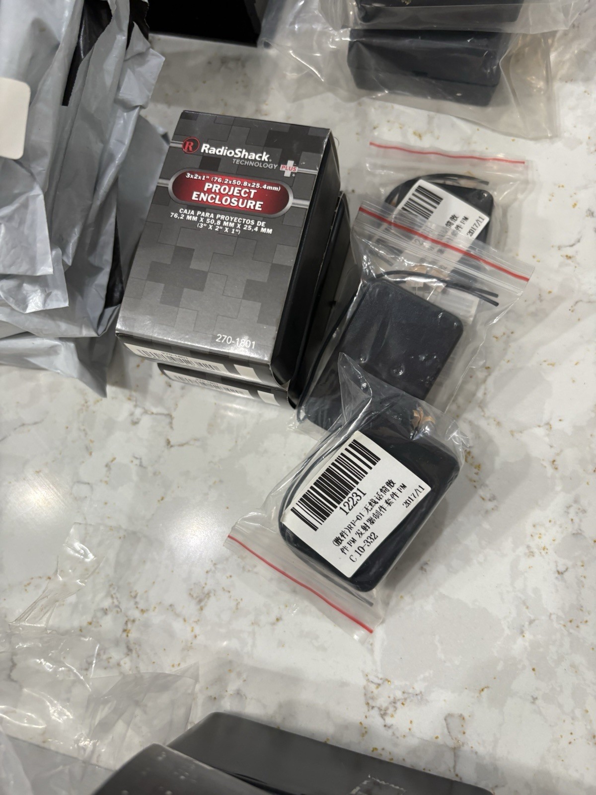 Electronic Project Enclosures Plastic Aluminum Various Sizes New Lot