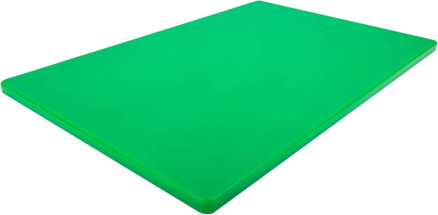 Thirteen Chefs Extra Large 24 x 18 Black Cutting Board – 18″L x 12″W, Green