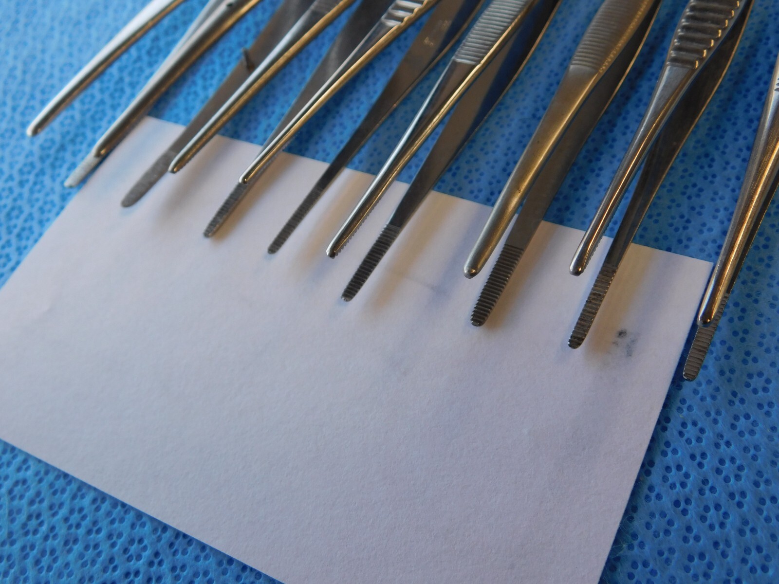 D5821 V. Mueller Codman Pilling Surgical Forceps Lot of 15 Approx 14.5cm