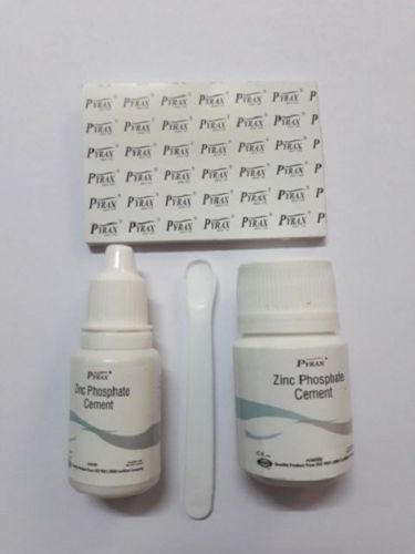 10 X PYRAX ZINC PHOSPHATE CEMENT PERMANENT TOOTH FILLING FIXATION KIT
