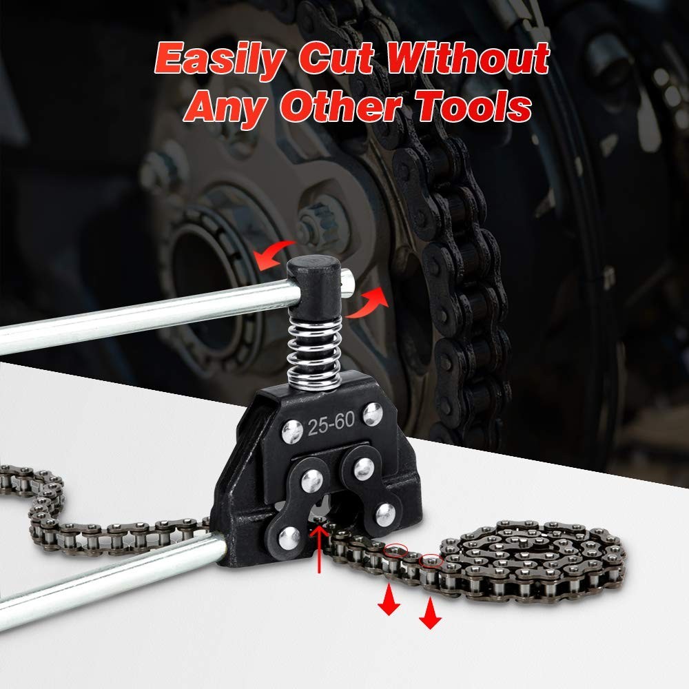 Adjustable Chain Detacher Breaker Tool with Extra Needle Pin for Go-Karts & ATVs
