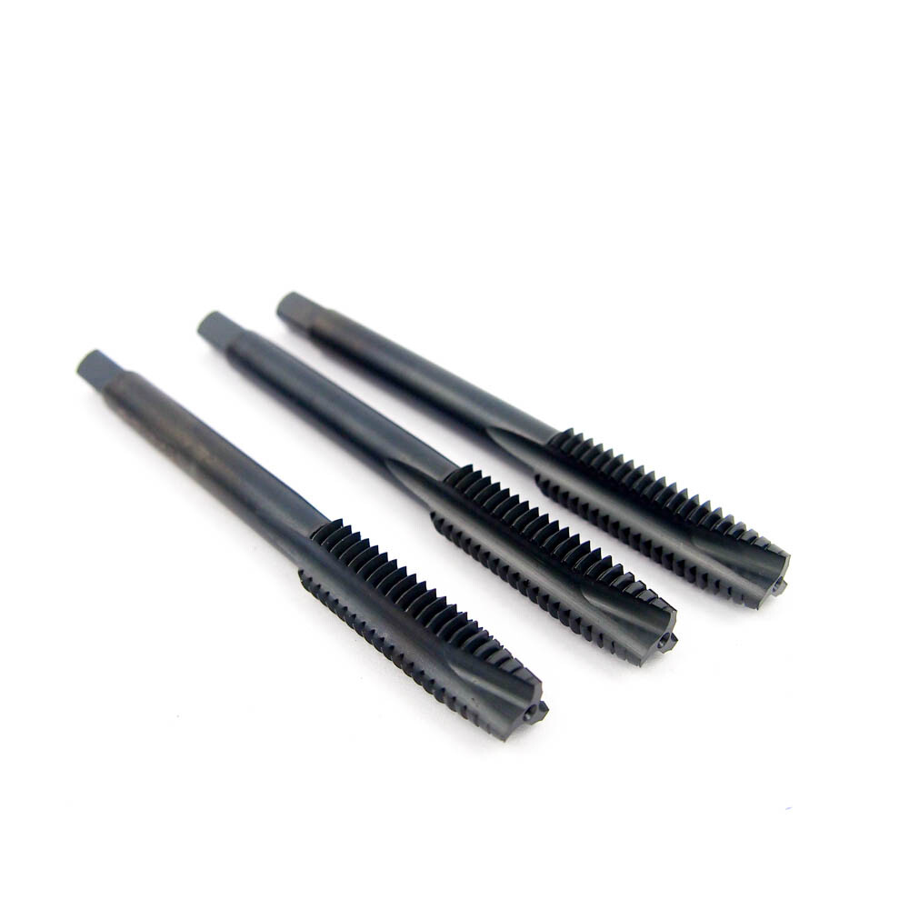 Widia Spiral Point Plug Taps 7/16-14 H3 3FL HSS Oxide UNC 18809 (3 Pcs)