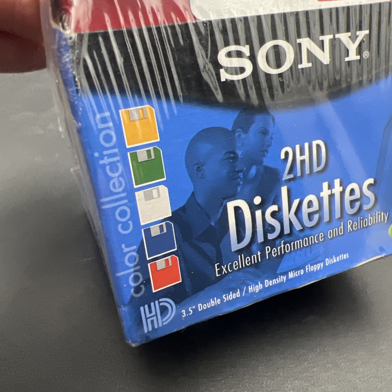 Sony 2HD 3.5” Diskettes 1.44MB 5 Colors 25 Pack IBM Formatted Micro Floppy New