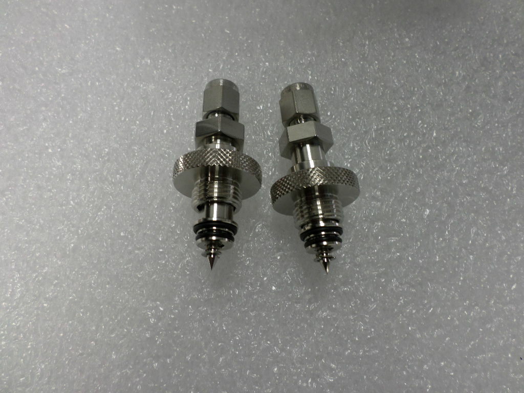 SUPELCO 28873-U Super Clean Stainless Steel Click-On Connector,size 1/8 in 2pcs