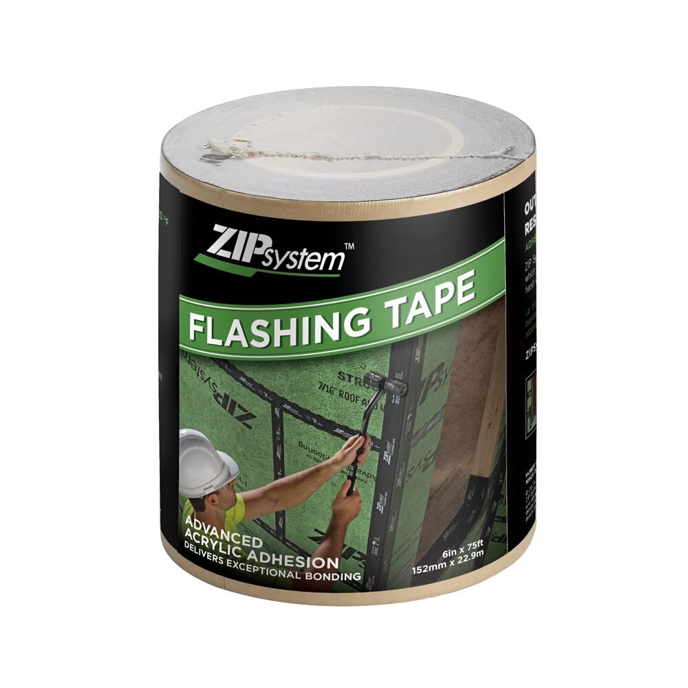 Huber ZIP System Flashing Tape | 6 inches x 75 feet | Self-Adhesive Flashing