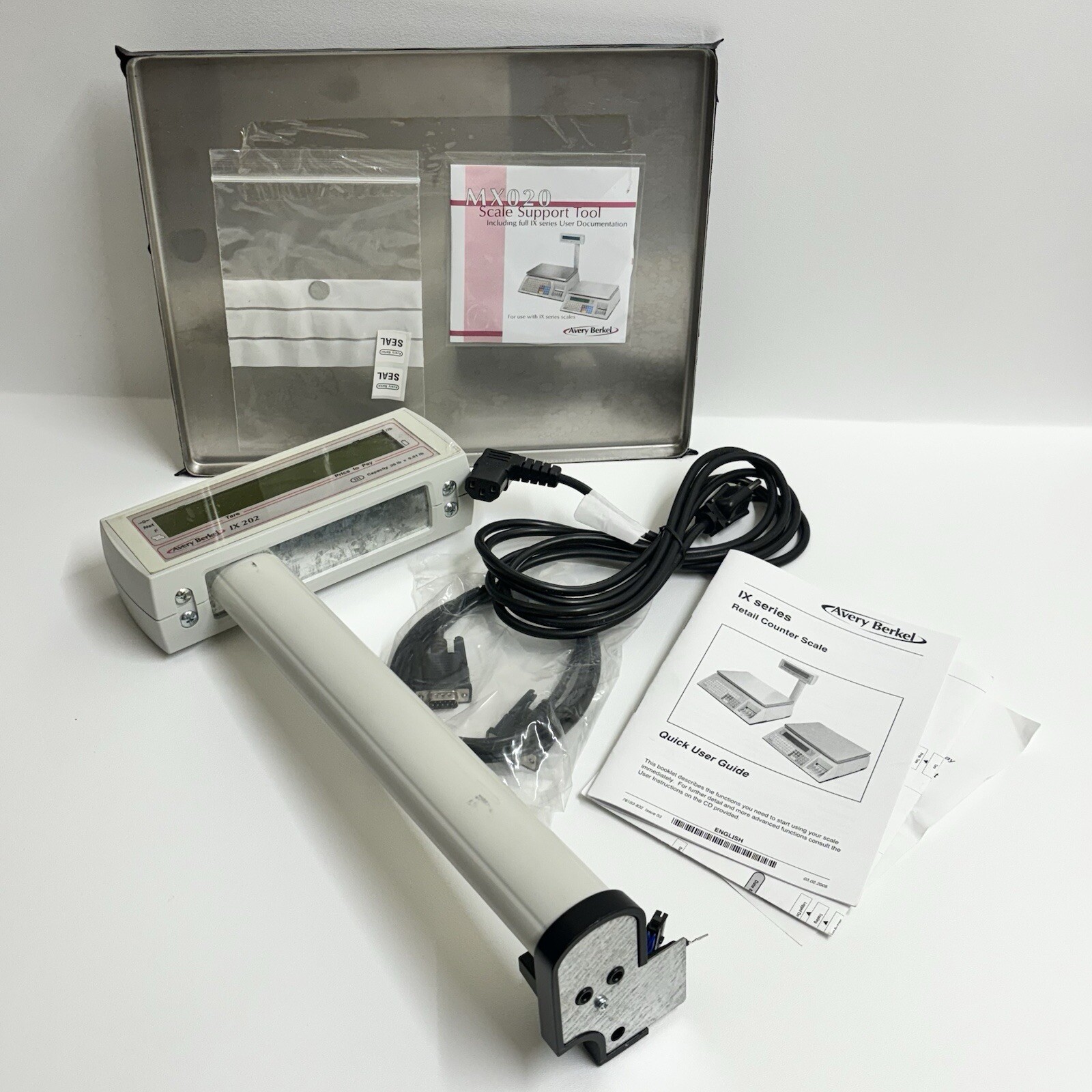 Avery Berkel / Weigh Tronix IX202 Retail POS Label Printing Scale