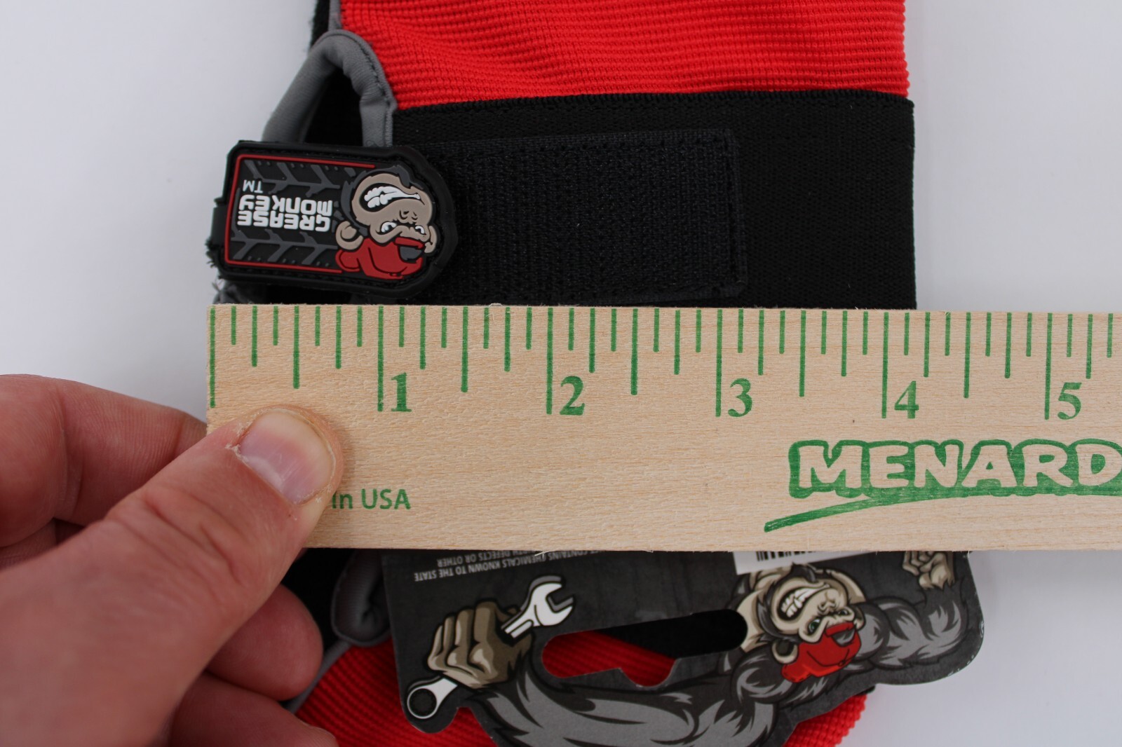 Grease Monkey Gloves SZ XL 1 PR General Purpose High Performance Washable Red