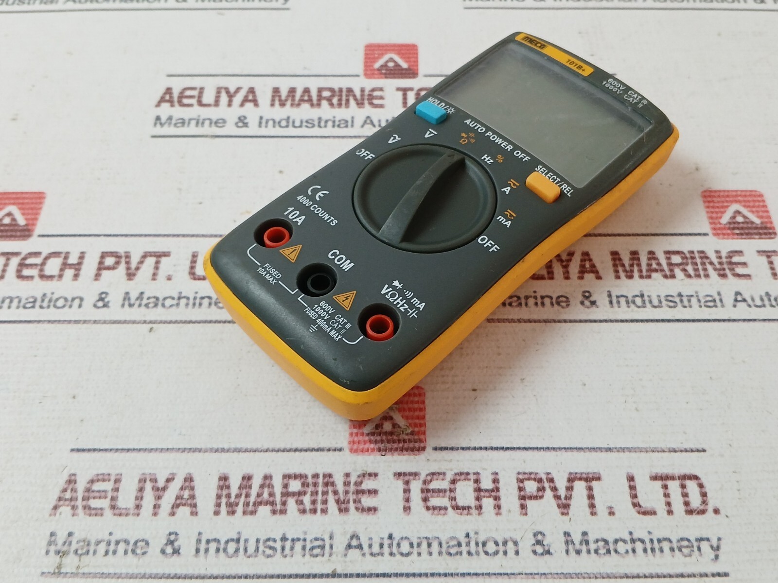 Meco 101B+ Digital Multimeters 600V Cat III 1000V Cat II 10A Max