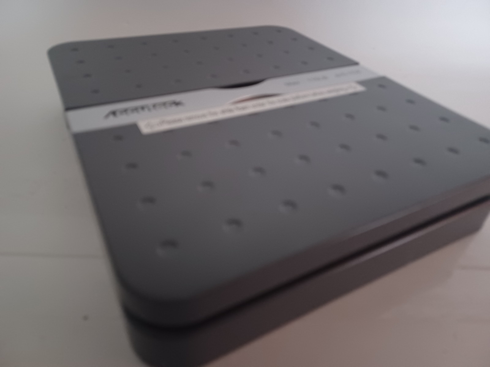 Accuteck ShipPro W-8580 110lbs x 0.1 oz Gray Digital shipping scale -INCOMPLETE!