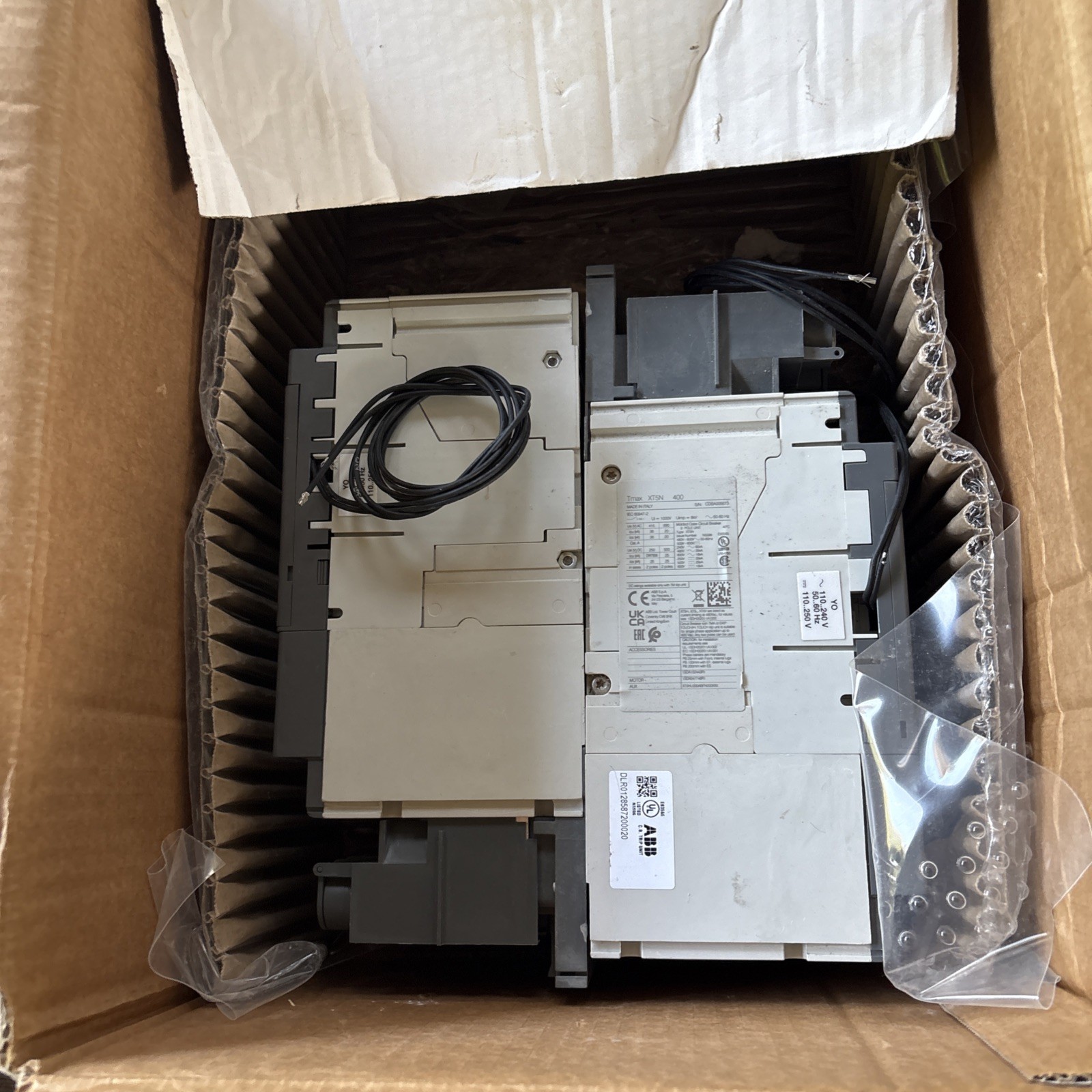 Lot Of 2 !!! ABB SACE XT5N 400 Circuit Breaker