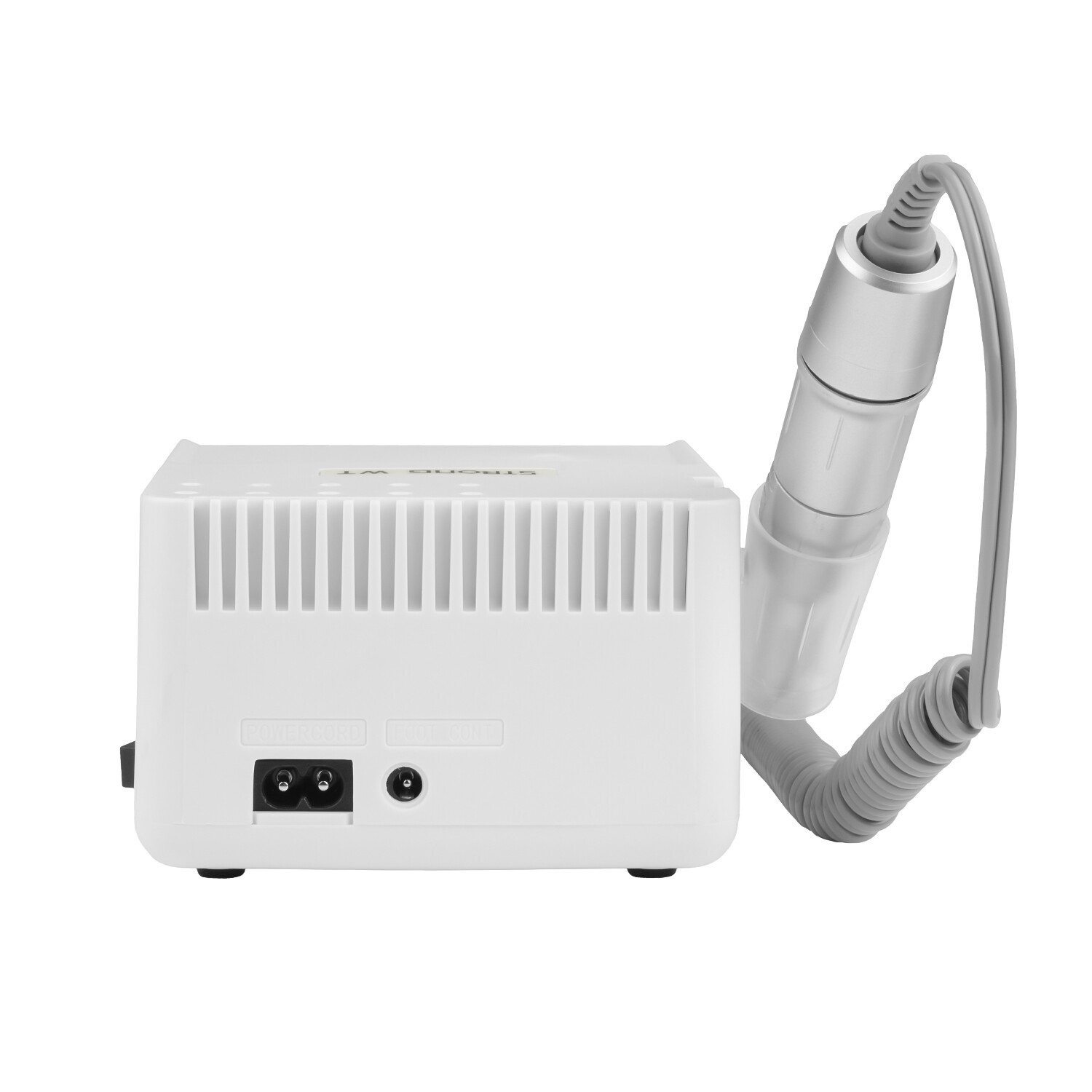 STRONG211 Micro Motor Electric Nail Drill Machine &35000RPM Handpiece 120 Silver