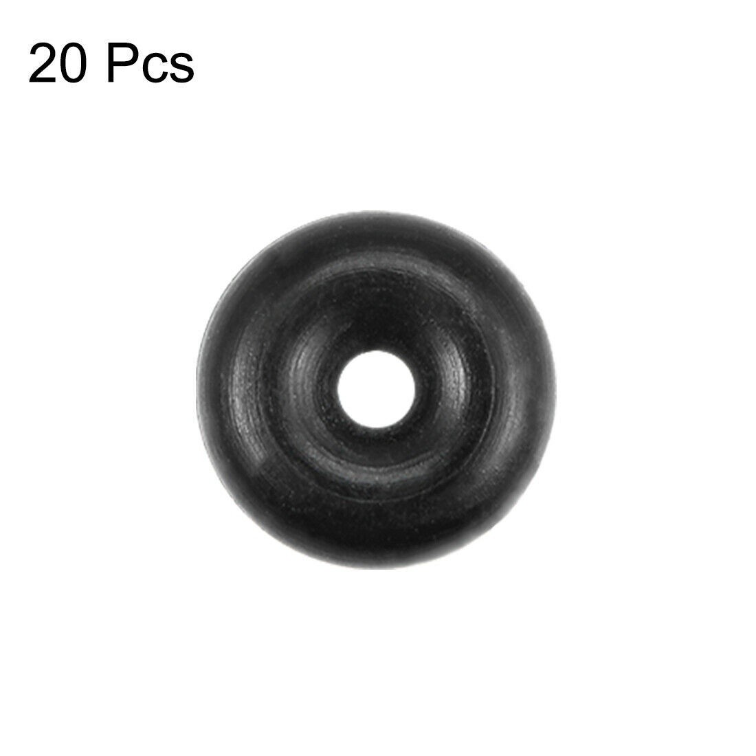 O-Rings Nitrile Rubber 1.2mm x 6mm x 2.4mm Round Seal Gasket 20Pcs #iw