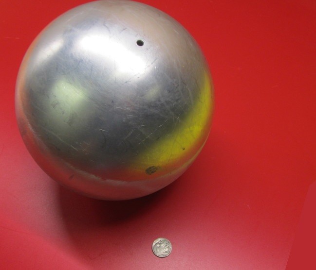 3003 Aluminum Hollow Sphere / Balls 8.00″ Diameter, 1 Pieces
