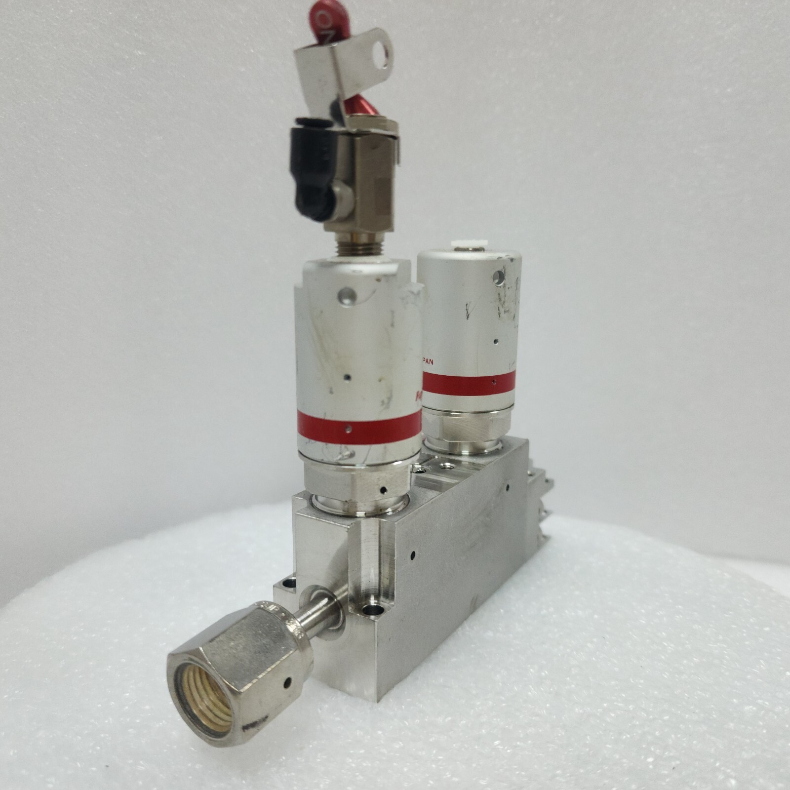 Fujikin 0.5-0.6MPa,Type N.C., C No. 477945 Valve Assembly,Used,Jp +97138