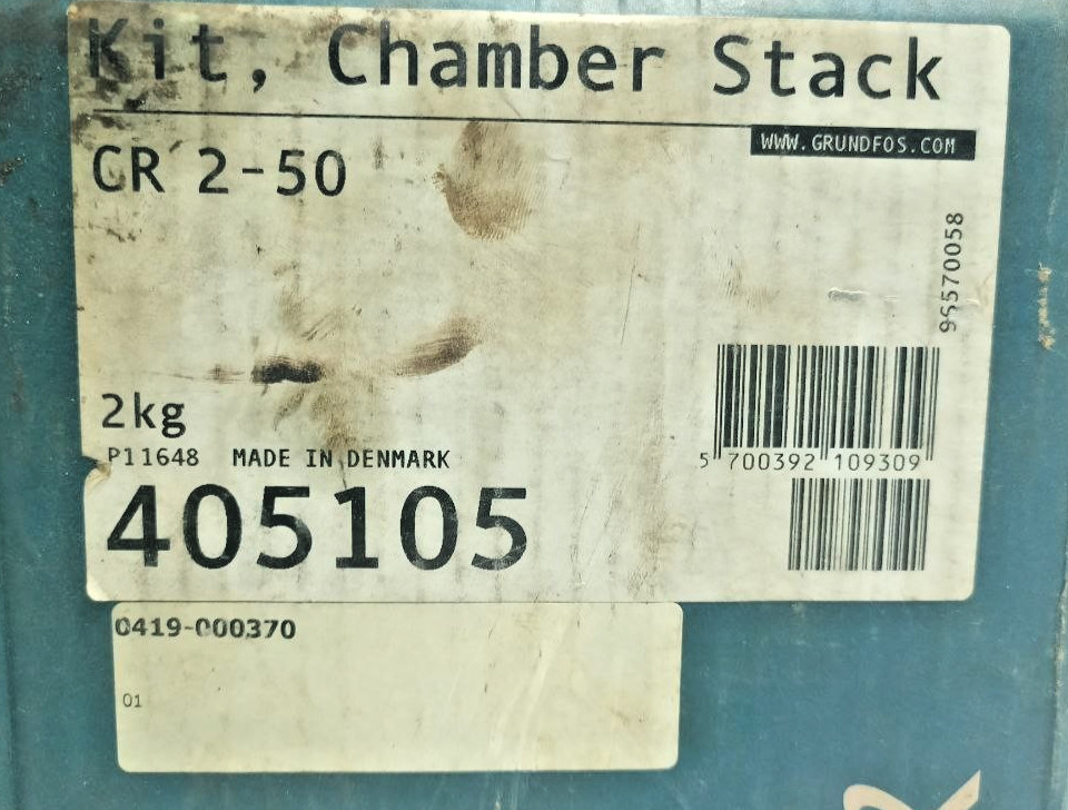 GRUNDFOS 405105 CHAMBER STACK KIT CR 2-50 (INCOMPLETE) NEW FAST SHIPPING
