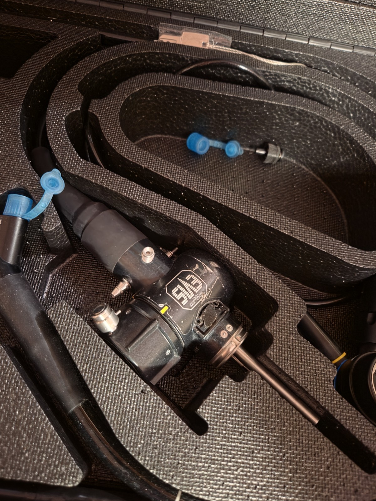 Olympus CF-140L Video Colonoscope Endoscope Lot of 3 Untested w/ Case &…