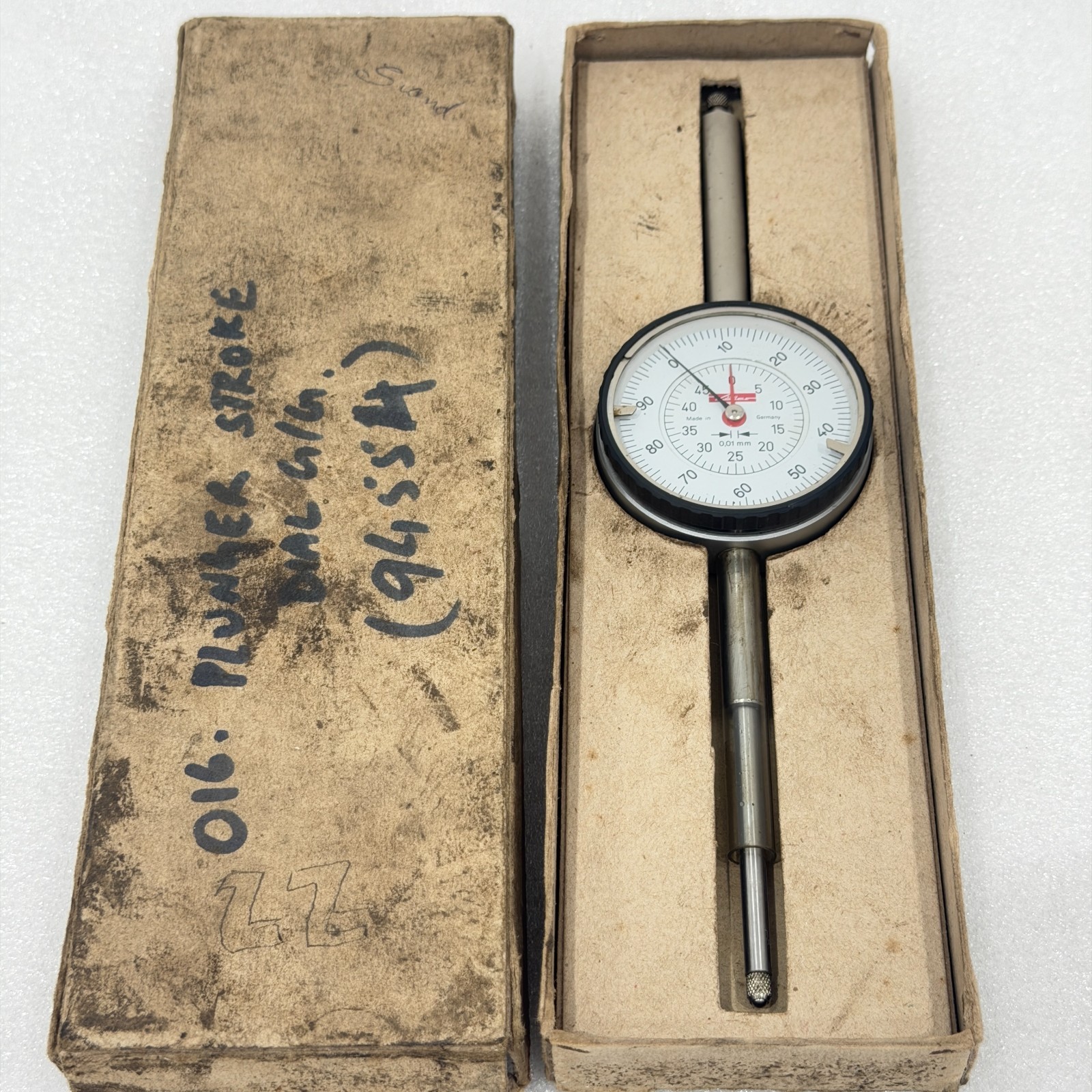 KAFER 0.01MM DIAL INDICATOR MADE IN GERMANY PRECISION GAUGE UNUSED FASTSHIP