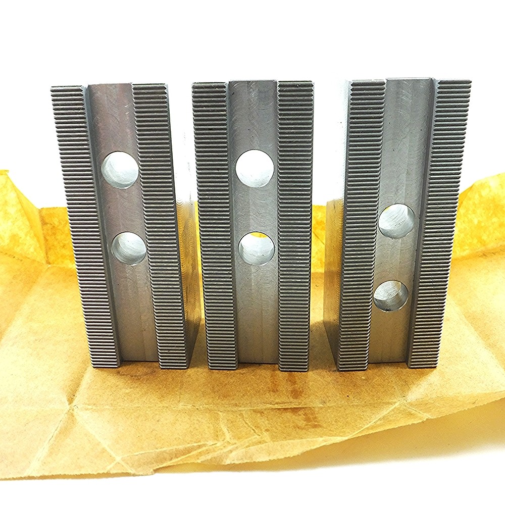 Kitagawa SB10A1 Power Chuck Flat Soft-Jaw for 10″ Chuck Set/3 Jaw Size 11x4x4 cm
