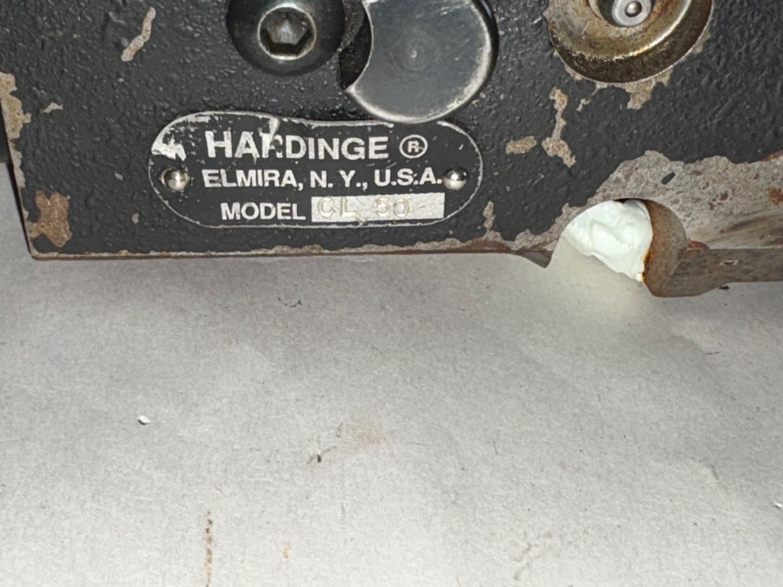 HARDINGE LIVE TOOL HOLDER FOR CONQUEST T51 (CROSS-WORKING MODEL CL 50), Used