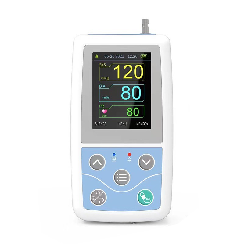 Ambulatory Blood Pressure Monitor 24 Hours NIBP Holter Software 2 BP cuffs Large