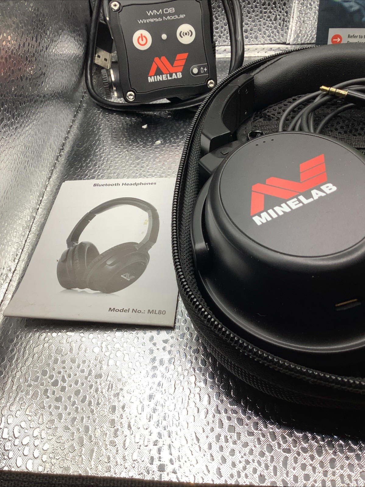Equinox 600 800 ML85 Metal Detector Headphones Module